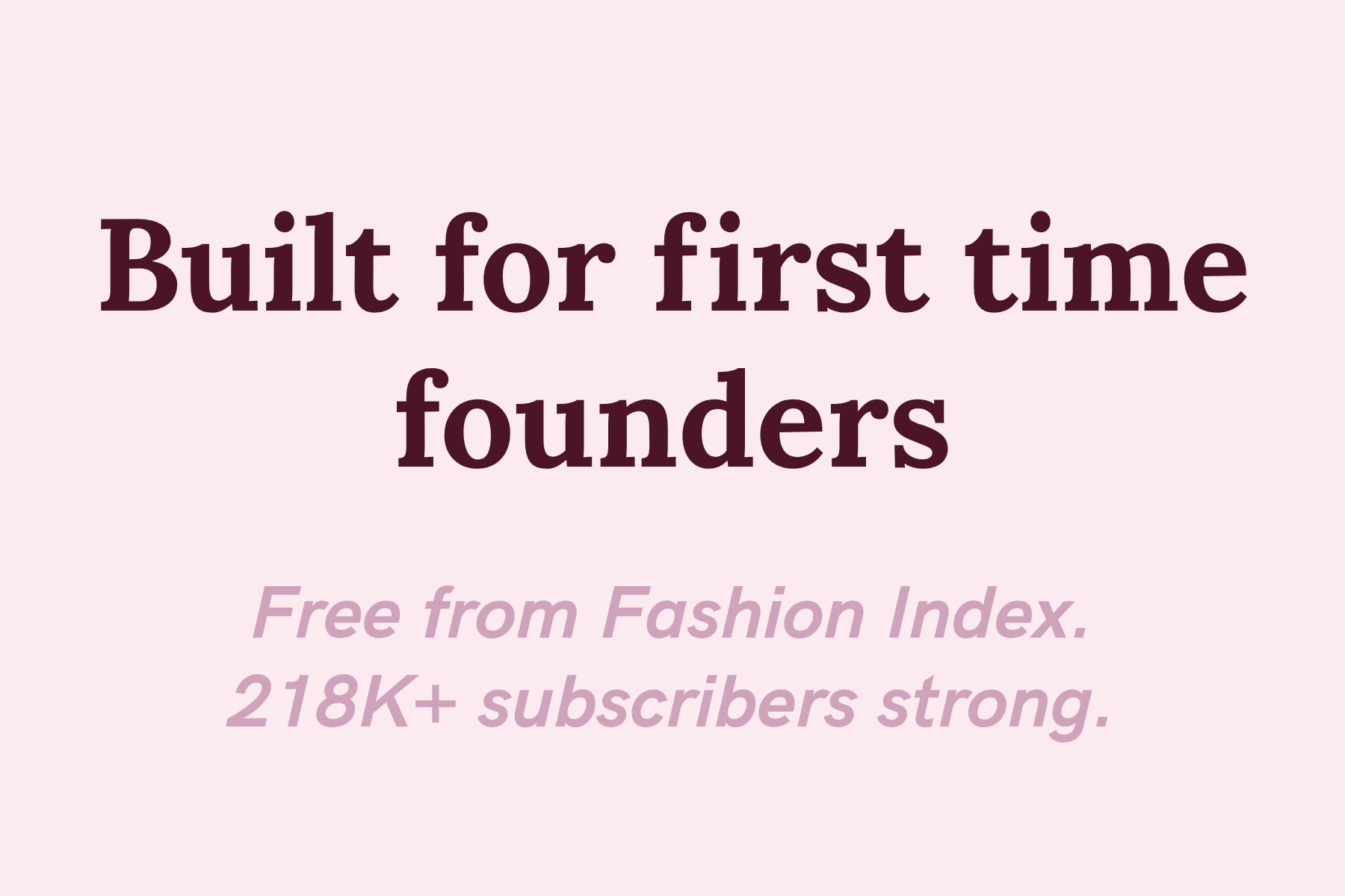 Fashion Index Resources